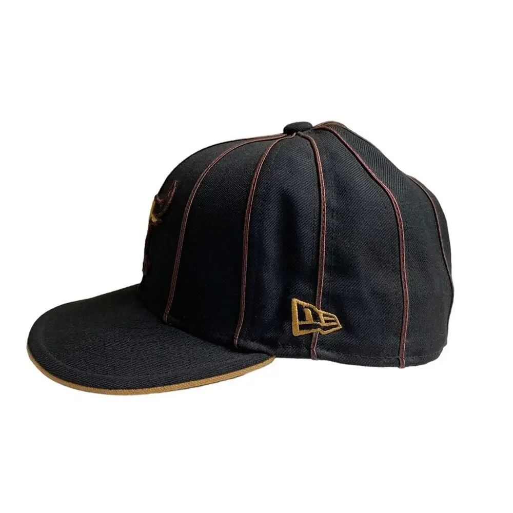 New Era 59Fifty Chicago Bulls Windy‎ City Pinwheel Fitted Hat Cap Size 7 3/8